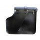 borsa california in pelle con incavo ammortizzatore e scanso freccia  per moto custom