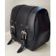 borsa florida in pelle per moto custom