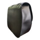 borsa alabama in pelle per moto custom con schiena rigida
