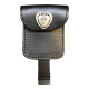 porta telepass slim in pelle per moto custom