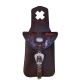 borsa singola corta exclusive in pelle per pomello sella western o wade