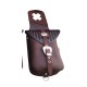 borsa singola corta exclusive in pelle per pomello sella western o wade