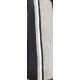 cinghie porta coperta in pelle con teschio centrale per moto custom