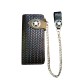 portafoglio grande exclusive in pelle con catena