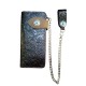 portafoglio grande exclusive in pelle con catena