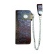 portafoglio grande exclusive in pelle con catena