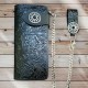 portafoglio grande exclusive in pelle con catena