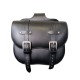 bisaccia buffalo in pelle per moto custom e non solo